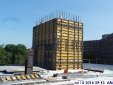 Unbolting the shear wall panels at Stair -4 (3rd Floor) Facing North-East (800x600).jpg